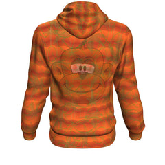 Orange CannabisMonkey Hoodie