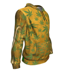 Golden CannabisMonkey Hoodie