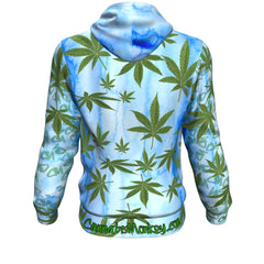 CannabisMonkey SkyBlue Hoodie