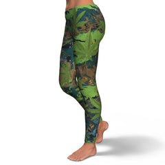 CannabisMonkey CAMO Leggings