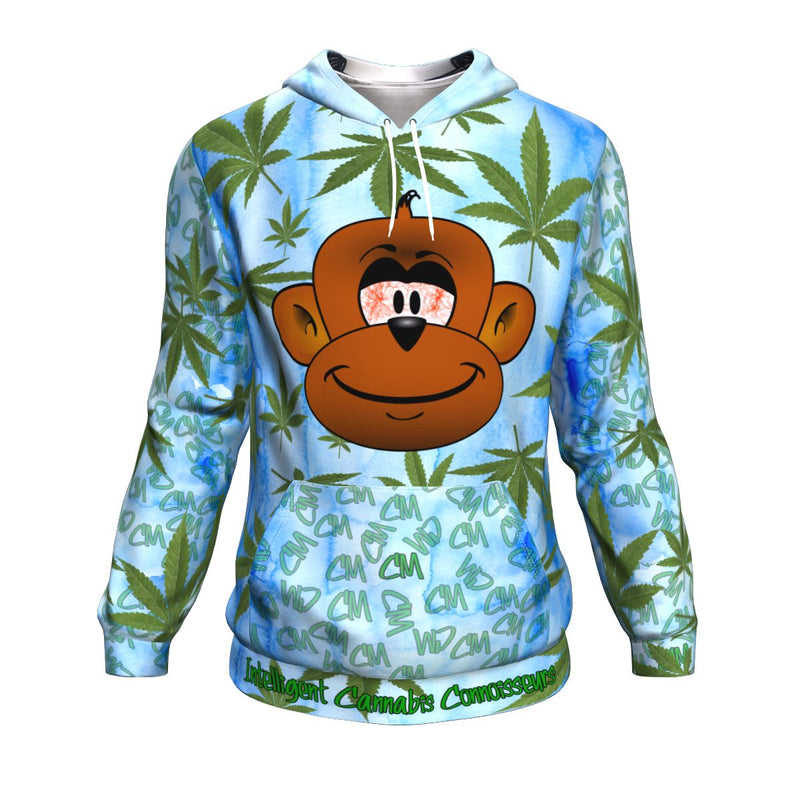 CannabisMonkey SkyBlue Hoodie