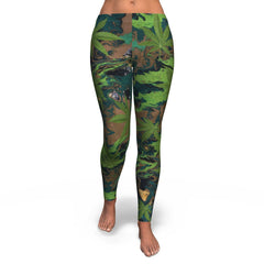 CannabisMonkey CAMO Leggings