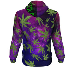 Space-Webs CannabisMonkey Hoodie