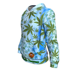 CannabisMonkey SkyBlue Amanita Hoodie