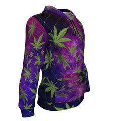 Space-Webs CannabisMonkey Hoodie