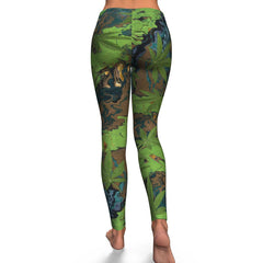 CannabisMonkey CAMO Leggings