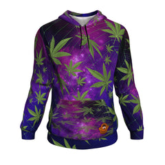 Space-Webs CannabisMonkey Hoodie