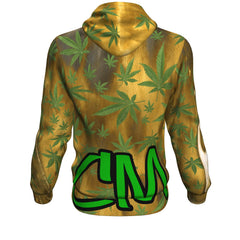 Golden CannabisMonkey Hoodie