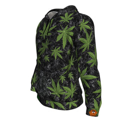 CannabisMonkey Distorted Data Hoodie