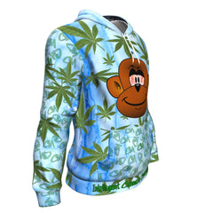 CannabisMonkey SkyBlue Hoodie